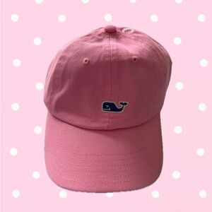 Vineyard Vines Cupcake Pink Whale Logo Cap